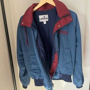 California Outerwear 
Blue jacket 
Size medium 
Unisex